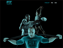 Tablet Screenshot of fitshuffle.com